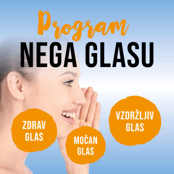 Spletni Program - Nega glasu
